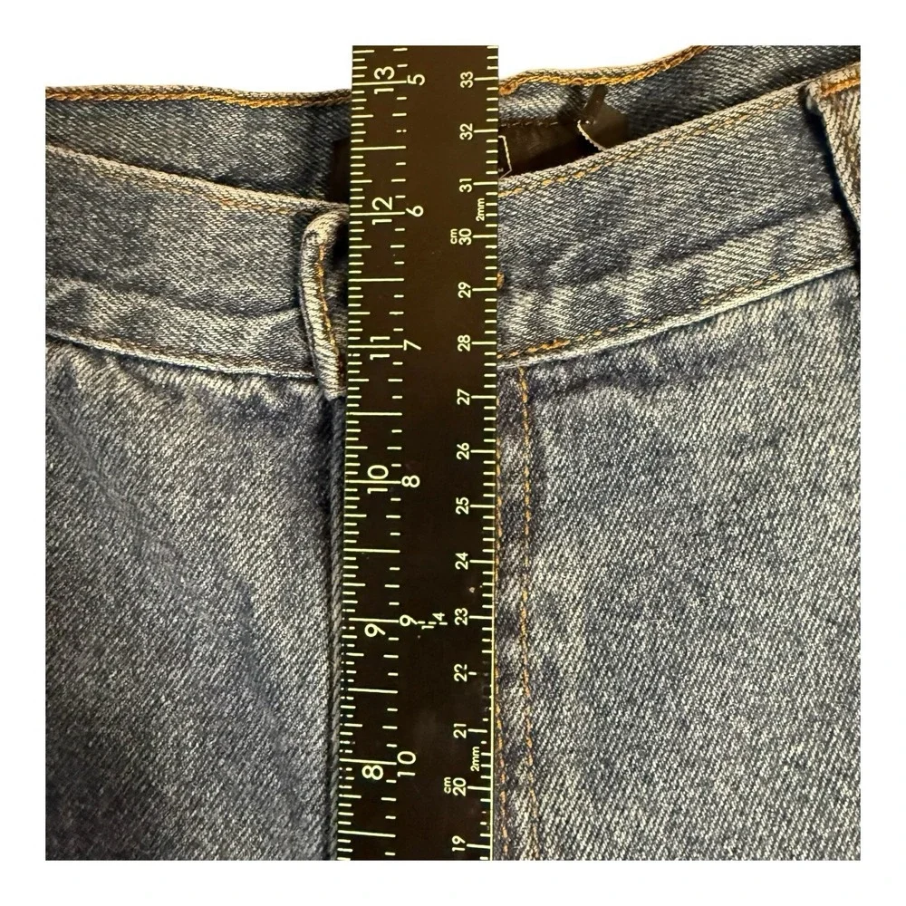 Berkley Jensen Flannel Lined Carpenter Jeans Cargo Pants Tool Pockets Mens 40x29